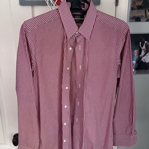 Saks Fifth Avenue Red Shirt Size 15